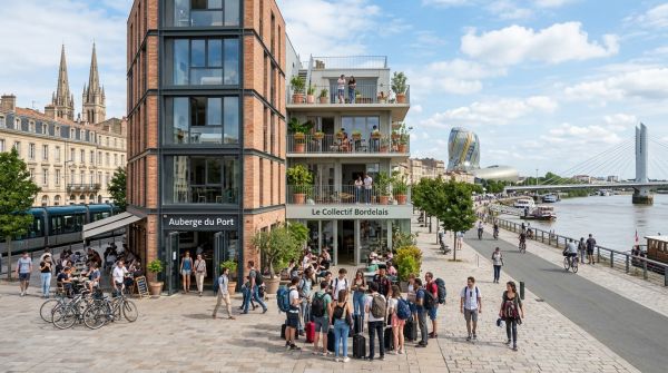 Top choix d'hébergement collectif à Bordeaux pour votre visite